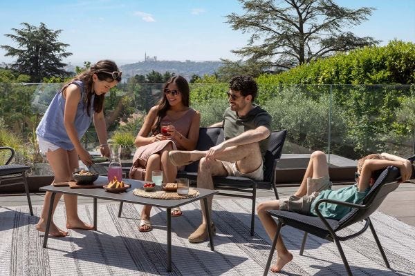 Salon de jardin Vence Lafuma Mobilier