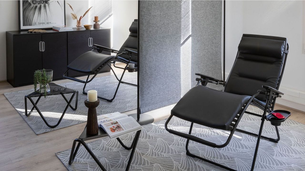 Salle de repos en entreprise