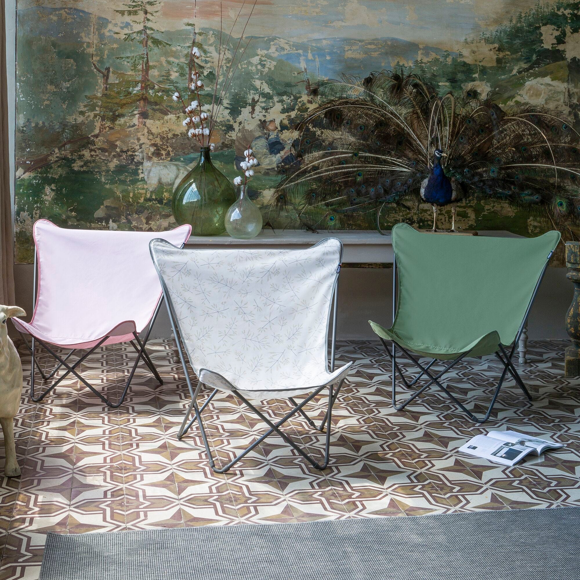 Brede Vlinderstoel - Pop Up XL - Airlon - Roze Rose