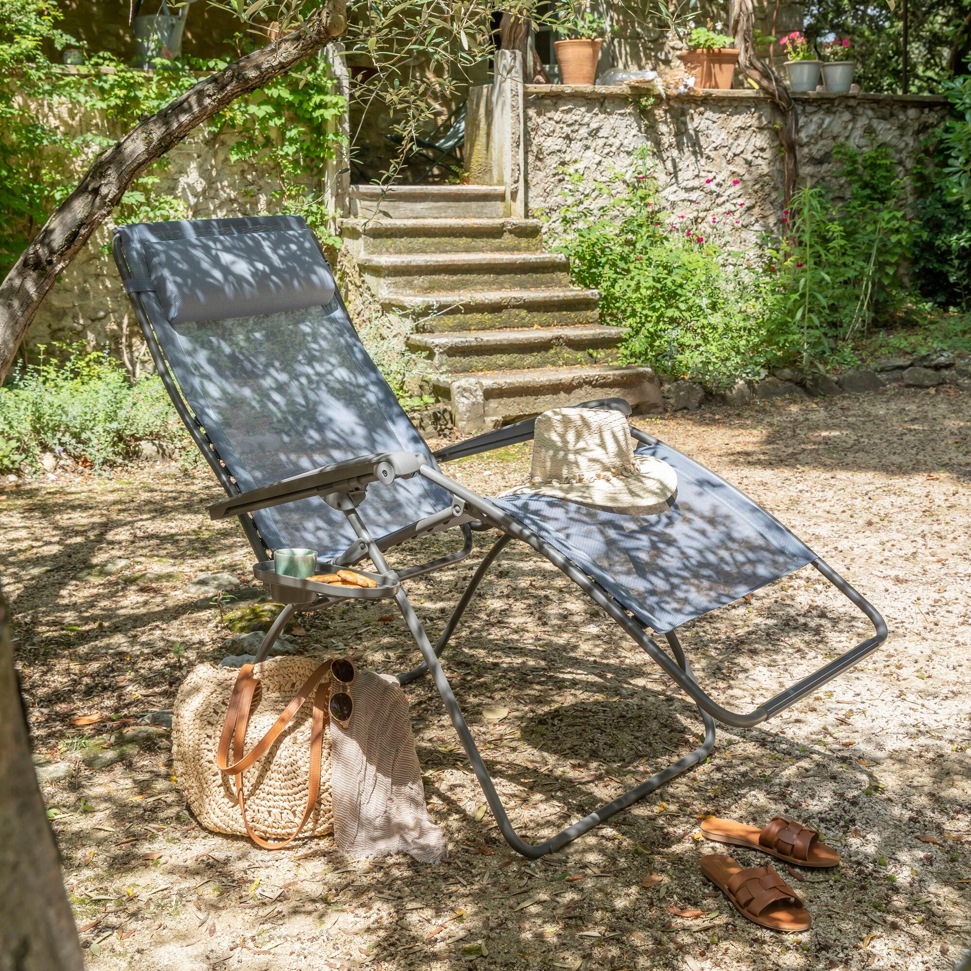 Fauteuil Relax Zéro Gravité - XL - Rsxa Clip XL - Batyline® Iso - Bleu Ocean