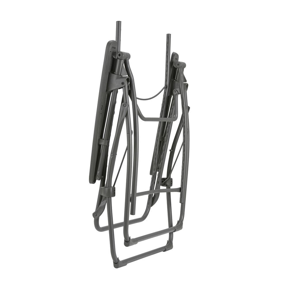 Structure Fauteuil Relax - Evolution - Acier - Gris Titane
