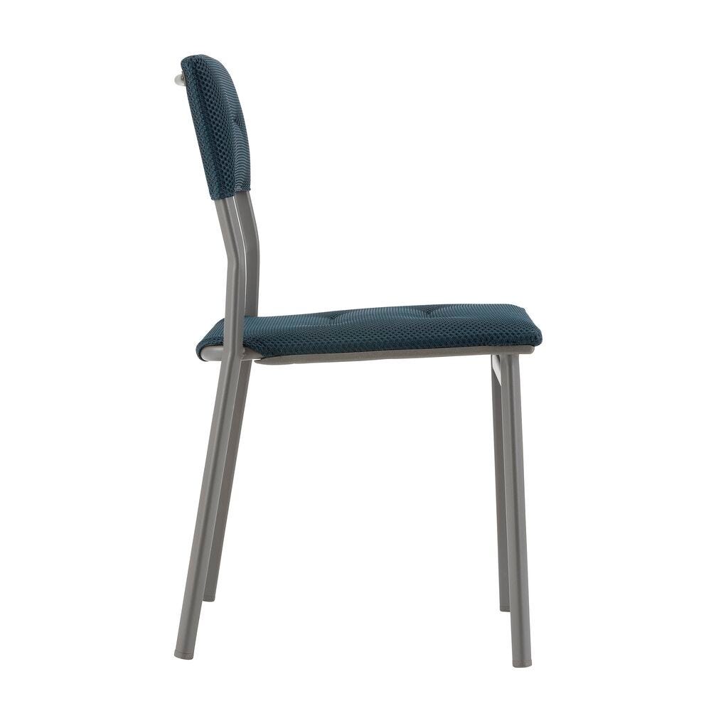 Gepolsterde Tuinstoel - Oron - BeComfort® - Blauw Bleu Encre