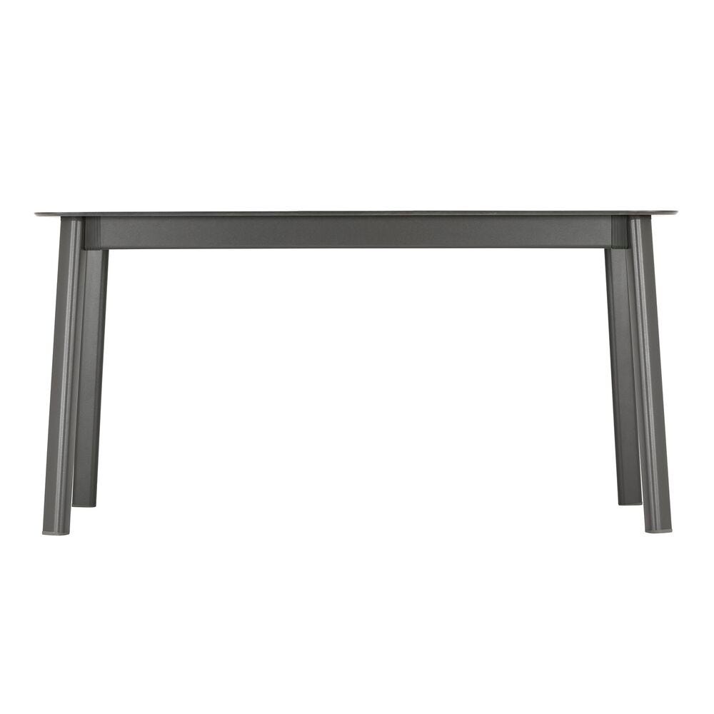 Table de jardin 4 à 6 personnes - Oron - HPL - Gris Ciment